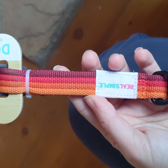 NWT Medium Orange Red Dog Collar - Picture 2 of 4